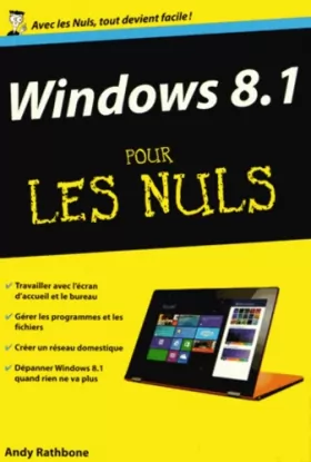 Couverture du produit · Windows 8.1 poche pour les Nuls