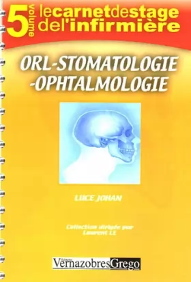 Couverture du produit · Ophtalmologie ORL Stomatologie