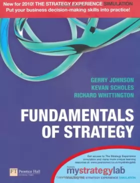 Couverture du produit · Fundamentals of Strategy with MyStrategyLab