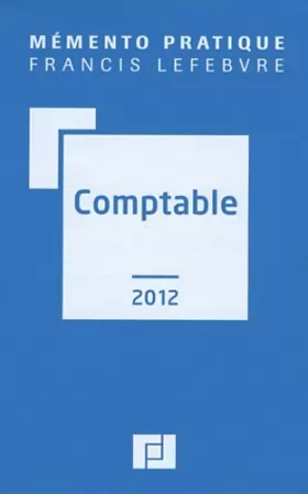 Couverture du produit · Comptable 2012