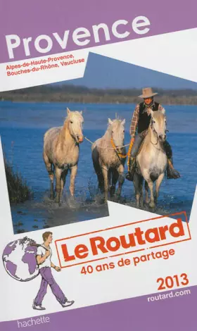 Couverture du produit · Le Routard Provence 2013