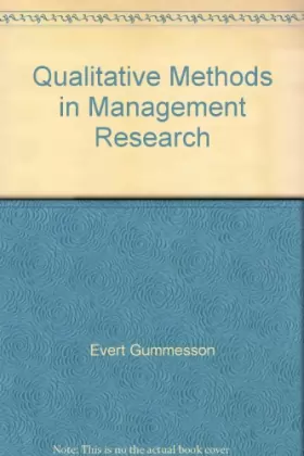 Couverture du produit · Qualitative Methods in Management Research