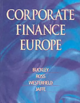 Couverture du produit · Corporate Finance Europe. by Adrian Buckley ... [Et Al.]