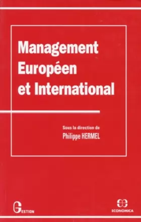 Couverture du produit · Management européen et international