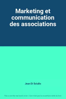 Couverture du produit · Marketing et communication des associations