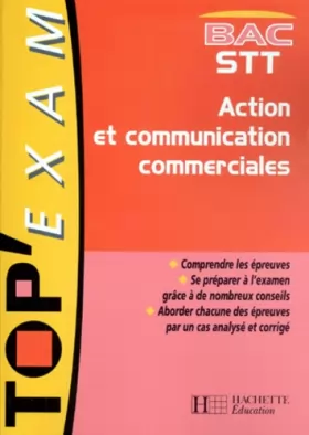 Couverture du produit · Action et communication commerciales, bac STT
