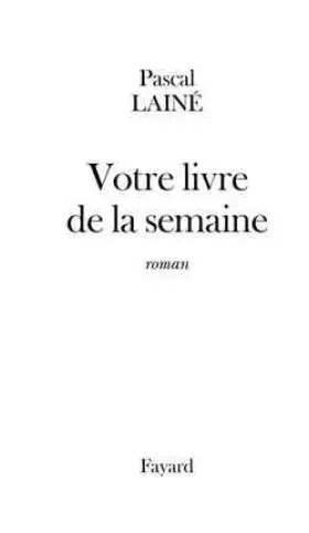 Couverture du produit · Votre livre de la semaine