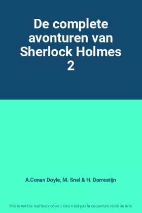 Couverture du produit · De complete avonturen van Sherlock Holmes 2