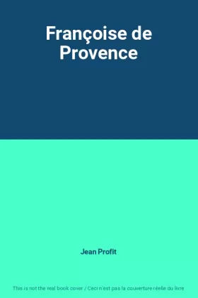 Couverture du produit · Françoise de Provence