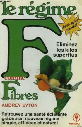 Couverture du produit · Le regime f comme fibres