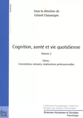 Couverture du produit · Cognition Sante & Vie Quotidienne Volume 2