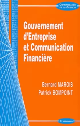 Couverture du produit · Gouvernement d'entreprise et Communication financière