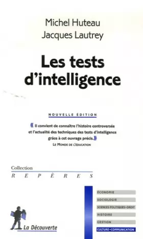 Couverture du produit · Les tests d'intelligence