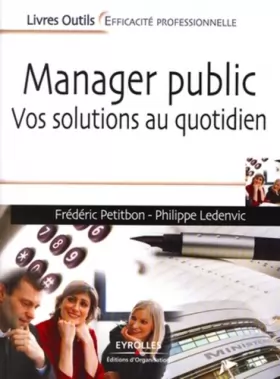 Couverture du produit · Manager public: Vos solutions au quotidien.
