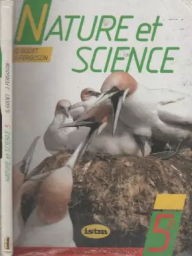 Couverture du produit · Nature et science, classe de cinquième