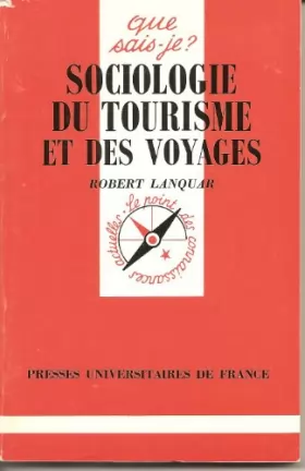 Couverture du produit · Sociologie du tourisme et des voyages