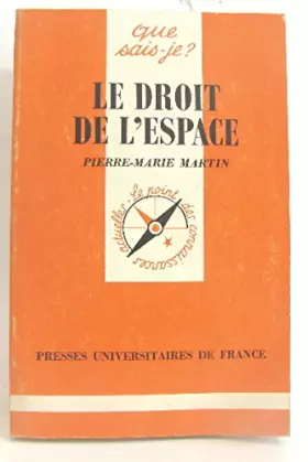 Couverture du produit · Le droit de l'espace