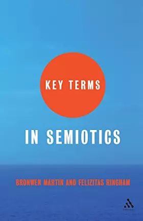 Couverture du produit · Key Terms in Semiotics