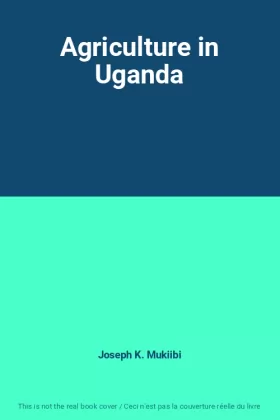 Couverture du produit · Agriculture in Uganda