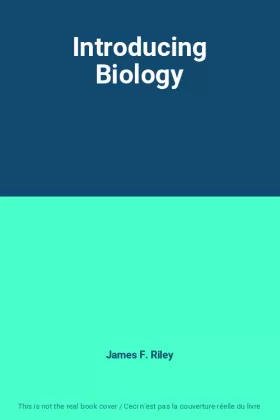 Couverture du produit · Introducing Biology
