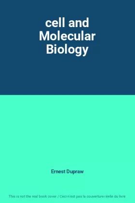 Couverture du produit · cell and Molecular Biology