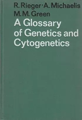 Couverture du produit · Glossary of Genetics and Cytogenetics