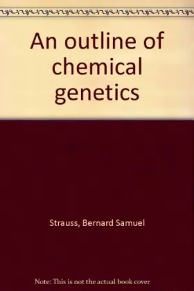 Couverture du produit · An Outline of Chemical Genetics
