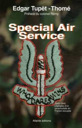 Couverture du produit · Special Air Service 1940-1945 : L'épopée d'un parachutiste en France occupée