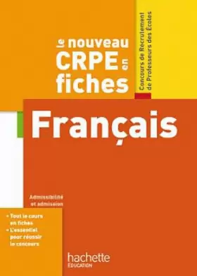 Couverture du produit · CRPE en Fiches Français