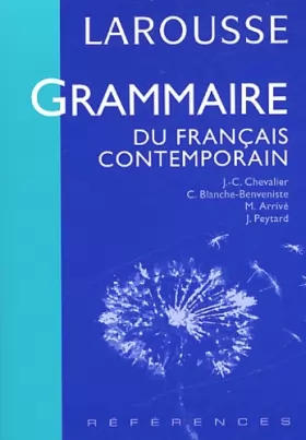 Couverture du produit · Grammaire du français contemporain
