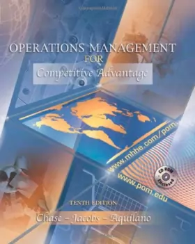 Couverture du produit · Operations Management for Competitive Advantage