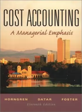 Couverture du produit · Cost Accounting and Student CD Package: International Edition