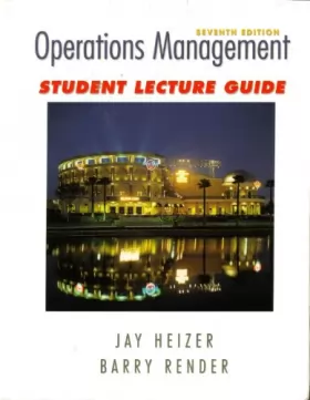 Couverture du produit · Operations Management: Student Lecture Guide