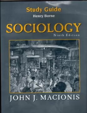 Couverture du produit · Sociology, 9th edition (Study Guide)