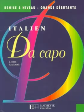 Couverture du produit · Da Capo : italien. Remise à niveau