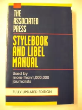 Couverture du produit · The Associated Press Stylebook And Libel Manual, Third Edition