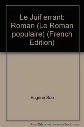 Couverture du produit · Le Juif errant: Roman (Le Roman populaire) (French Edition)