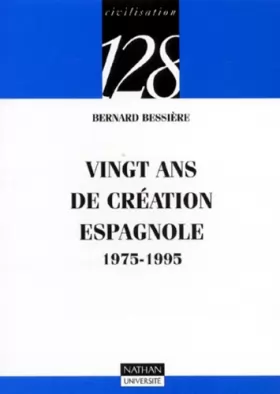 Couverture du produit · Vingt ans de création espagnole : 1975-1995