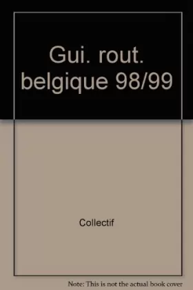 Couverture du produit · Belgique : Edition 1998-1999