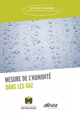 Couverture du produit · Mesure de l'humidité dans les gaz
