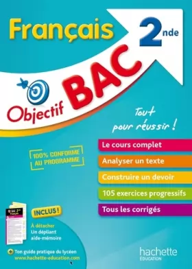 Couverture du produit · Objectif Bac - Français 2de