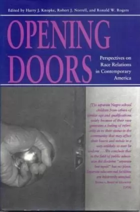 Couverture du produit · Opening Doors: Perspectives on Race Relations in Contemporary America