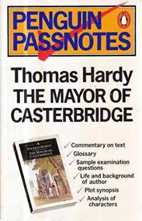 Couverture du produit · Thomas Hardy's "Mayor of Casterbridge"