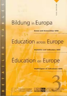Couverture du produit · Education Across Europe: Statistics and Indicators (Eurostat Theme 3)