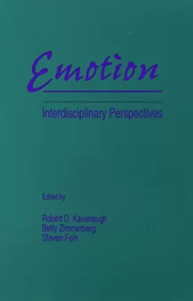 Couverture du produit · Emotion: Interdisciplinary Perspectives