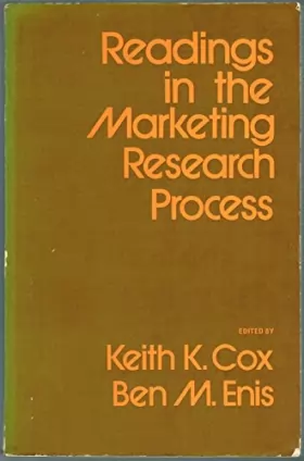 Couverture du produit · Readings in the Marketing Research Process