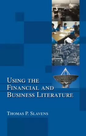 Couverture du produit · Using the Financial and Business Literature