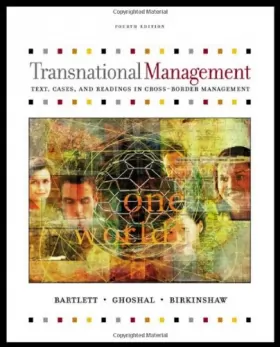 Couverture du produit · Transnational Management: Text, Cases, and Readings in Cross-Border Management