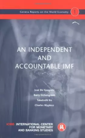 Couverture du produit · An Independent and Accountable Imf