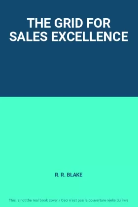 Couverture du produit · THE GRID FOR SALES EXCELLENCE
